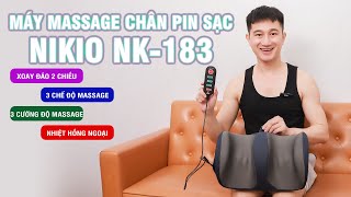 Video hướng dẫn sử dụng máy massage bàn chân và bắp chân pin sạc Nikio NK-183