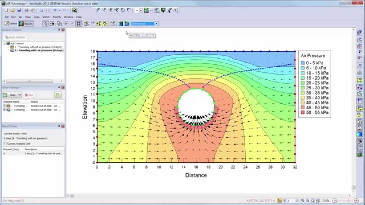 GeoStudio 2012: AIR/W Tutorial