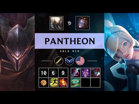 Pantheon Mid vs Orianna - NA Diamond Patch 25.16