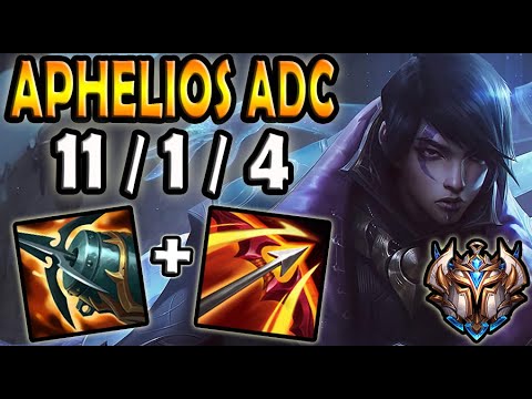 Aphelios vs Kaisa ADC- Korea Challenger Patch 11.13 ✔️