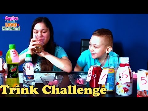 Das Trink Challenge - Extrem Eklige Getränk Mischung! - Kanal für Kinder