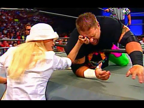 (720pHD): WCW Thunder 04/22/99 - Hak (w/Chastity) vs. Hugh Morrus (w/Jimmy Hart)