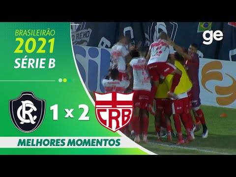 Gols e lances de Remo x CRB