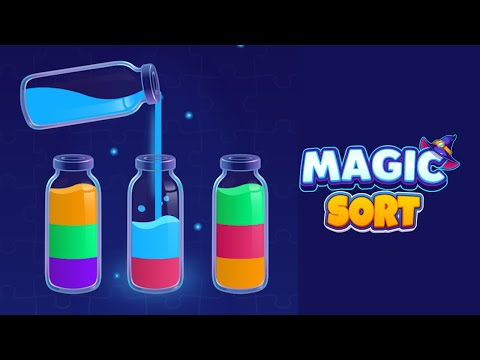 Magic Sort Gameplay | Colorful Water Sort Puzzle - YouTube