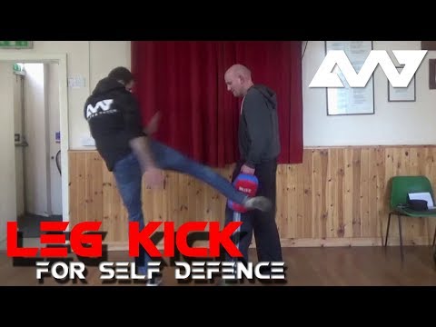 Leg Kick For Self Defence