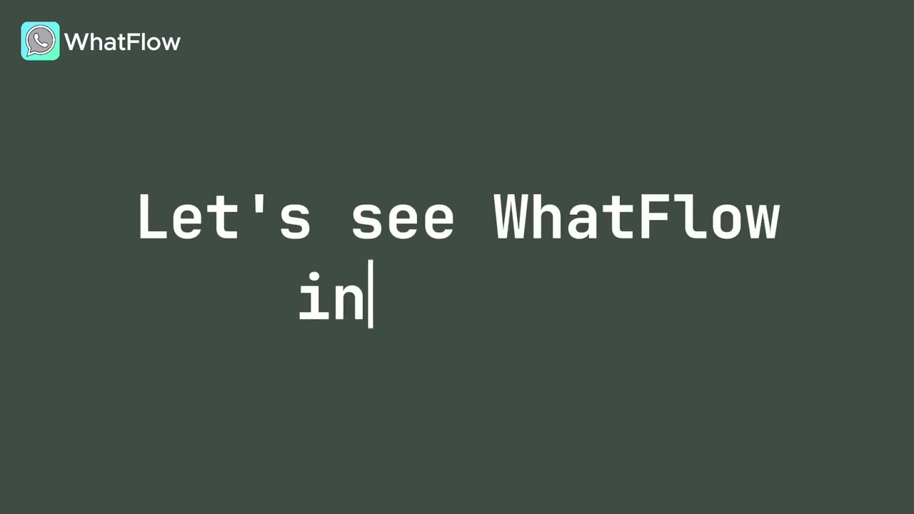 WhatFlow‑Chat Automation Demo