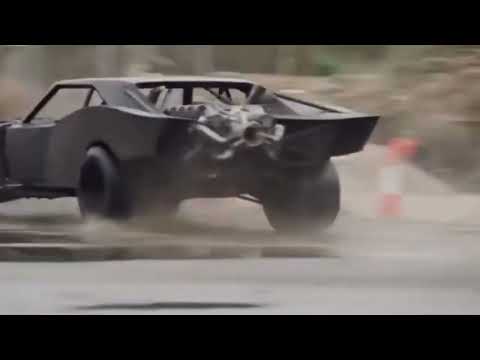 The Batman (2022) - The Batmobile Test Drive | Behind The Scenes Footage
