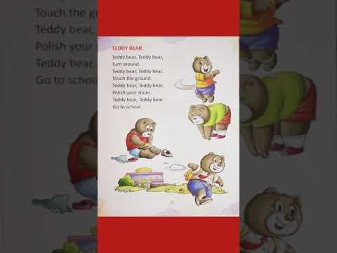 Teddy Bear, Teddy Bear || English rhyme || For Nursery Kids