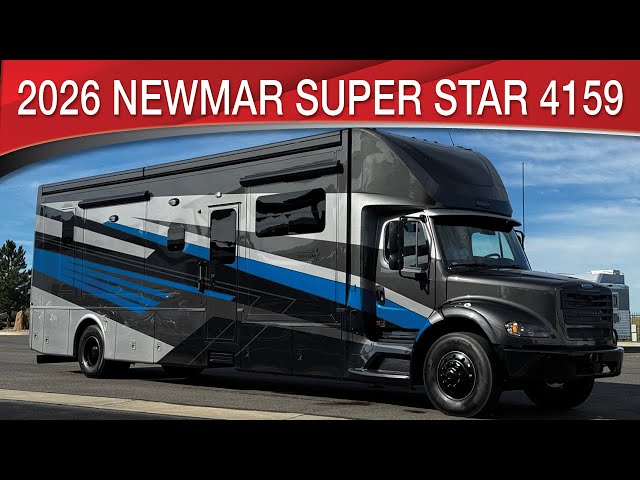 Preview image of 2026 Newmar Super Star 4159 Super C Built On The M2 112 Chassis With Onyx Blackout Package youtube video