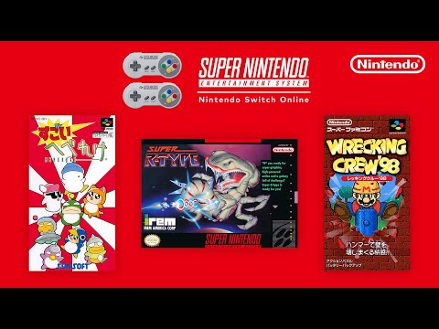 Super Nintendo Entertainment System - Nintendo Switch Online - Jouez à Super R-Type et bien plus avec Nintendo Switch Online !