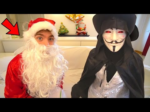 SCHERZO A MISTER BAFFO: MI FINGO BABBO NATALE! | VITTO FAMILY