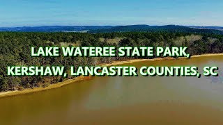 Lake Wateree State Park, Kershaw, Lancaster, Counties, SC  // 4K - DJI Mavic 2. Drone Footage