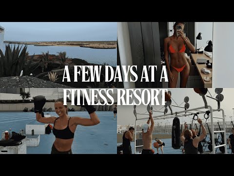 A FEW DAYS AT A FITNESS RESORT  - club la santa lanzarote fitness resort holiday vlog