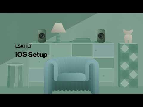 KEF LSX II LT iOS Setup