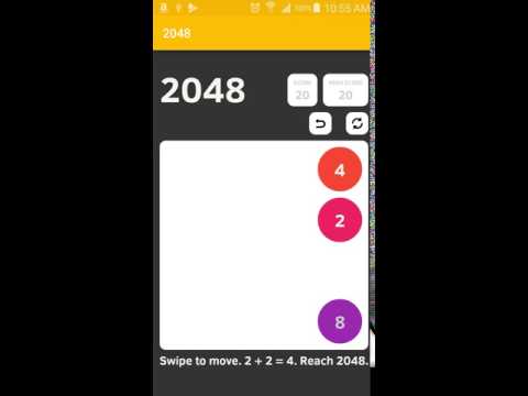 2048 Puzzle Video