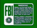 Green Disney FBI Warning