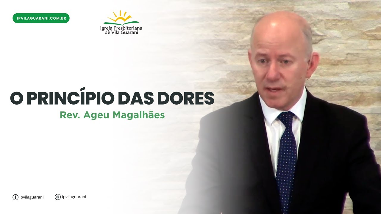 O Princípio das Dores - Mateus 24:1 a 14 | Rev. Ageu Magalhães