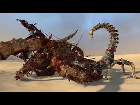 Rotting Leviathan VS Tomb Scorpion | Total War: Warhammer 2