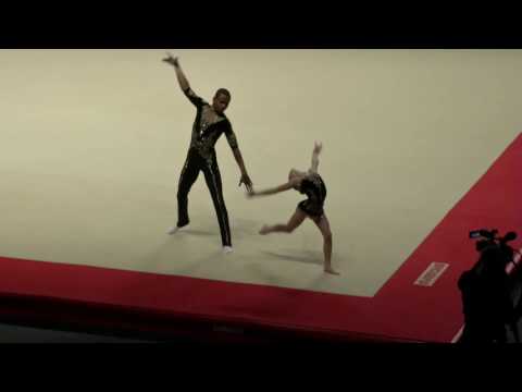 Heathrow - Gold - Mixed Pair - 12-18 Combined - Acrobatic Gymnastics 2017