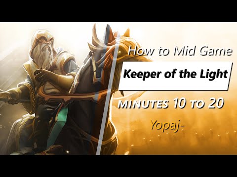 Yopaj- mid game Keeper of the Light | Minute 10 to 20