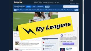 Introduction to RotoWire's My Leagues Tool