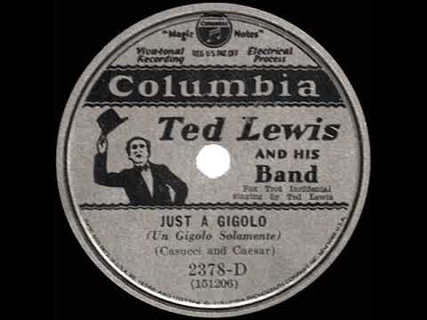 1931 HITS ARCHIVE: Just A Gigolo - Ted Lewis