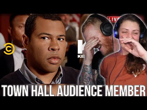 COUPLE React to Key & Peele - Town Hall Audience Member | OFFICE BLOKE DAVE