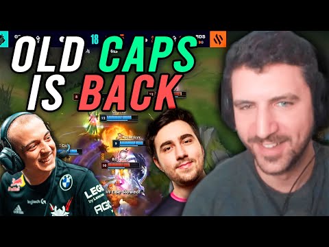 OLD G2 IS FINALLY BACK? CAPS IS ON ANOTHER LEVEL - G2 vs BDS | LEC Winter Split w/ SK Gilius