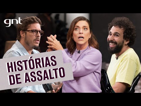 Julia Rabello and Murilo Couto recall tense situations during robberies | What's the Story, Porchat?