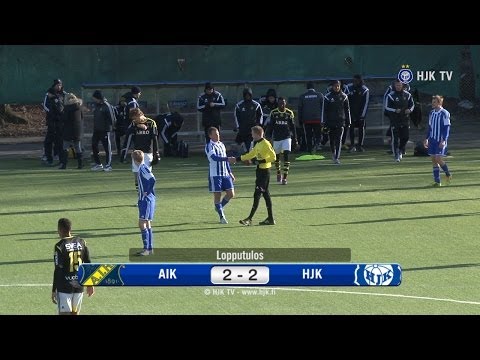 HJK TV: AIK - HJK 2-2, 16.3.2014