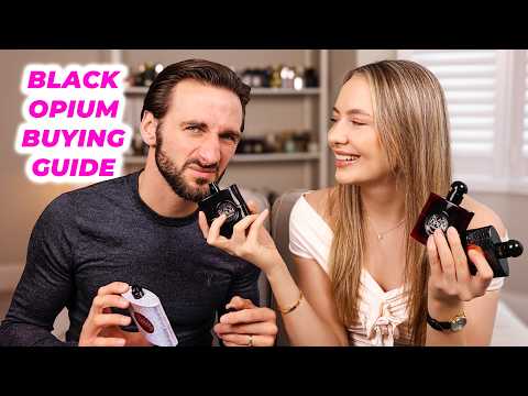 MAN REACTS TO 6 DIFFERENT YSL BLACK OPIUM PERFUMES | which flanker is best?