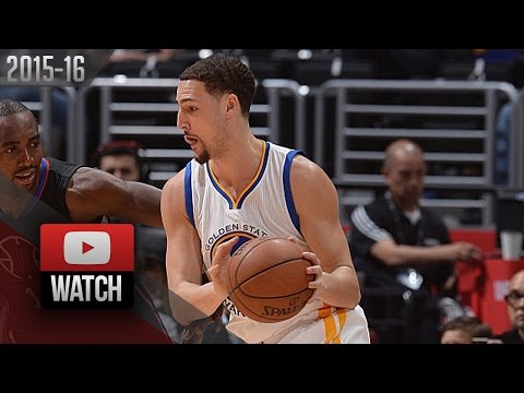 Klay Thompson Full Highlights at Clippers (2016.02.20) - 32 Pts, 7 Reb