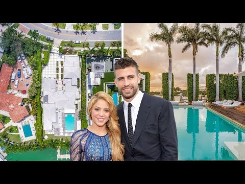 Shakira & Gerard Pique's House in Miami