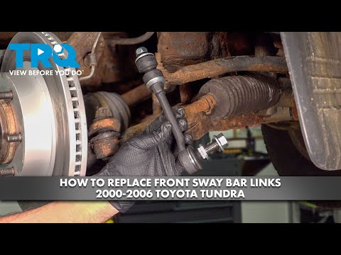 How to Replace Front Sway Bar Links 2000-2006 Toyota Tundra