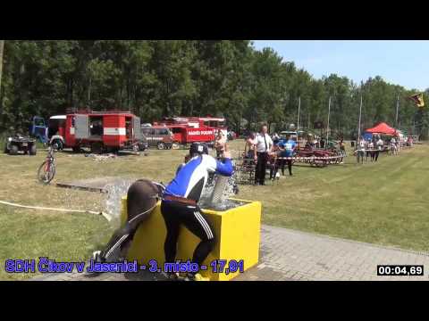 SDH Čikov v Jasenici 13.6.2015 - 3. místo - 17,91