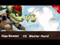 Smash Remix Giga Bowser 1P Game Very Hard