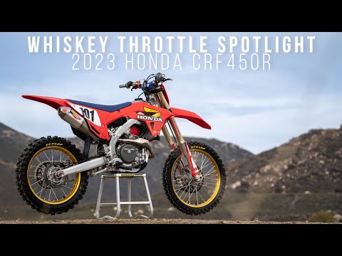 2023 Honda CRF450R 80's Factory Race Team Throwback Budget Build - Whiskey Throttle Spotlight
