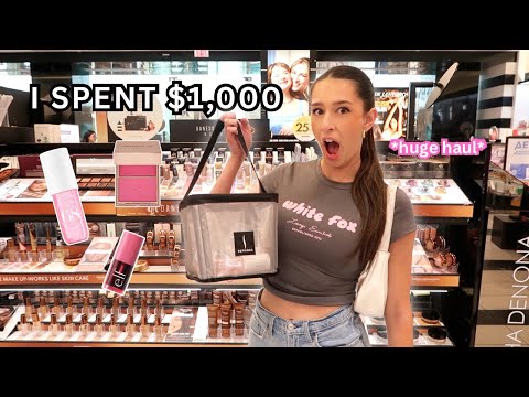 NO BUDGET shopping spree + haul