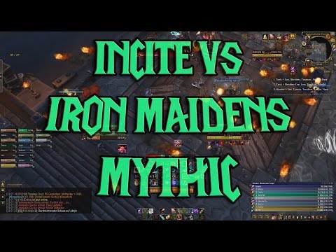 Incite @ EU Dethecus VS. Mythic Blackrock Foundry - Iron Maidens (BM Hunter POV, Ship Duty, +TS)