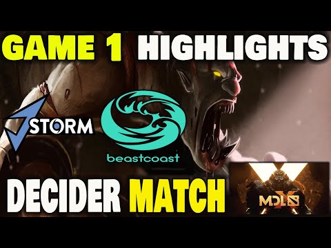 JSTORM VS BEASTCOAST GAME 1 MDL Chengdu Major Decider Match
