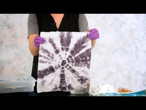 How to Make a Tie Dye Bullseye