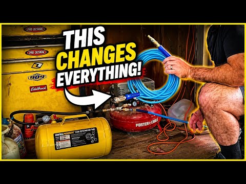 Modified Harbor Freight 5 Gallon Air Tank (Add on tank for your compressor)