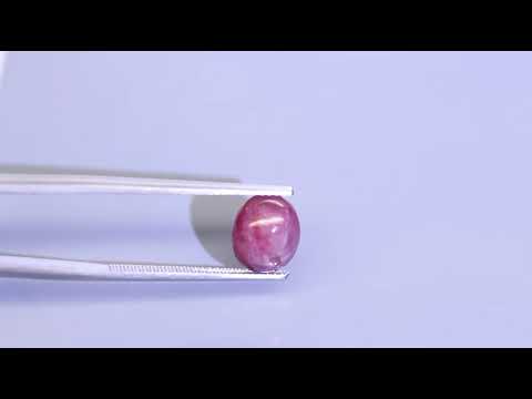 Natuurlijk Robijn Cabochon Kleur Roze 3,80 ct.