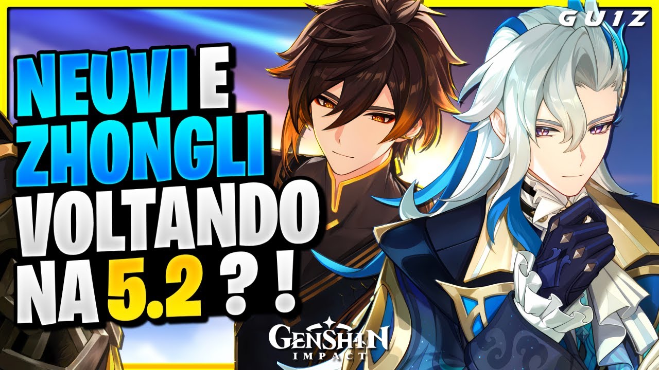 PERSONAGENS T5 QUE DEVEM APARECER EM BANNER NA 5.2 | GENSHIN IMPACT