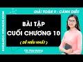 Bài tập cuối chương 10 - Trang 109, 110 | Toán lớp 9 - Cánh diều