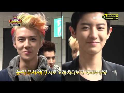130703 - EXO 미공개 찬열&세훈 찬훈 Chanyeol&Sehun [CHANHUN]