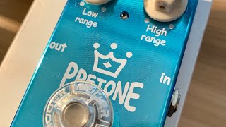 Video thumbnail for Shigemori Pretone - High-End Japanese Effector Brand with Electric Bass by Massage1226