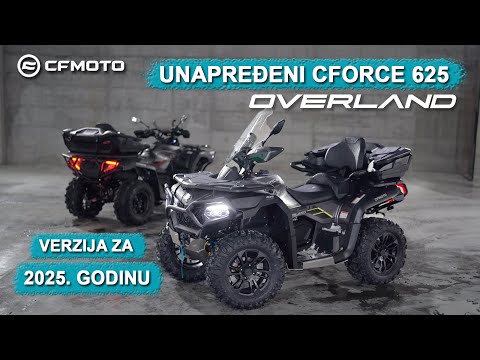 Unapređena verzija CFORCE 625 OVERLAND za 2025. godinu (ENG SUB)