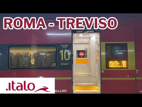 ITALOTRENO AGV575 da ROMA TERMINI a TREVISO CENTRALE (Smart)