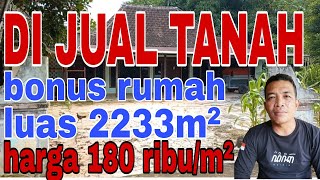 Download lagu FOR SALE YARD LAND WITH BONUS HOUSE READY TO OCCUPIED IN SIZE 2233M² PRICE 180 THOUSAND/M² @cahng... mp3